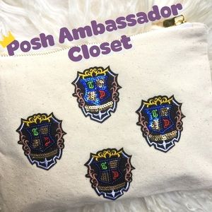 4/$10 Travel Bag - Toiletries, Shaving Canvas Tote